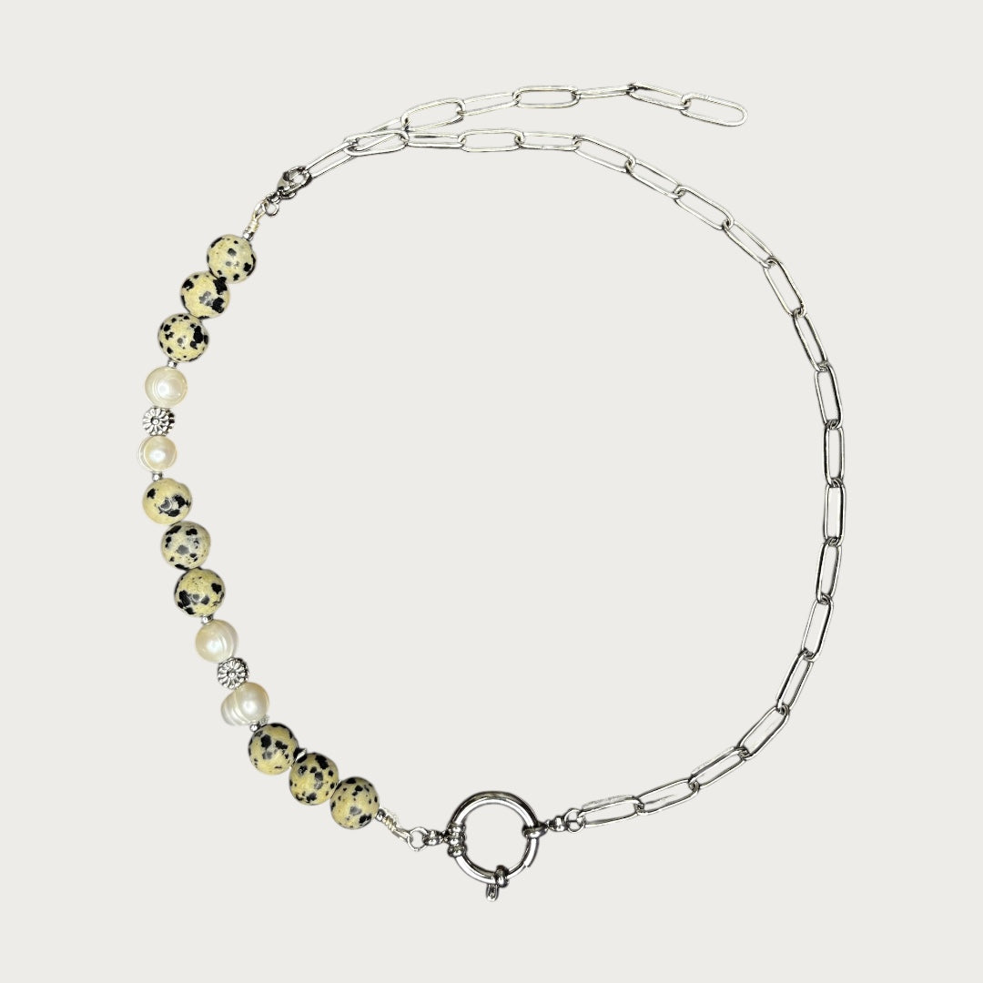 COLLIER BLOOM JASPER