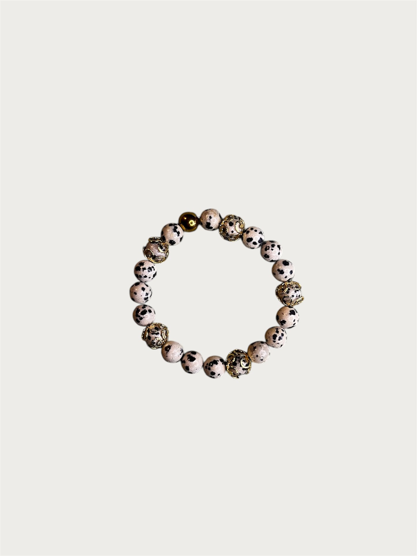 BRACELET JASPE DORÉ